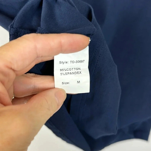 Pink Martini,  navy tank. - Picture 5 of 7